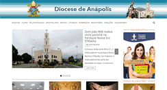 Desktop Screenshot of diocesedeanapolis.org.br